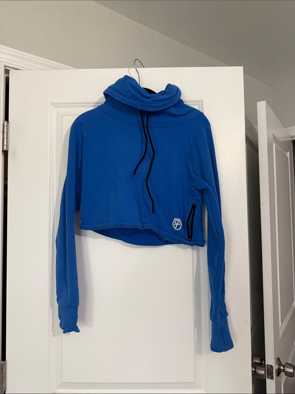 Born Primitive Royal Blue Cropped Hoodie